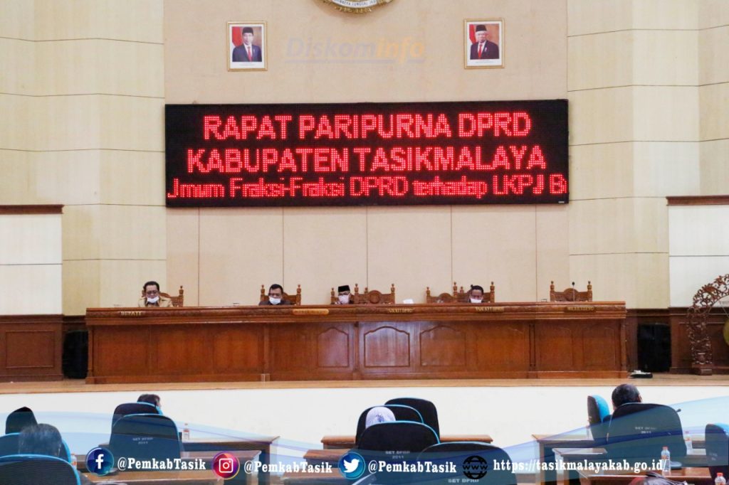 Pandangan Umum Fraksi Fraksi Dprd Terhadap Lkpj Bupati Tasikmalaya Tahun Anggaran 2019 5701