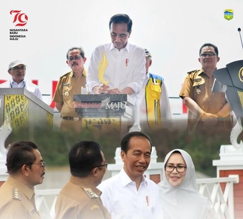 Bupati Ade Sugianto Dampingi Kunker Presiden Jokowi Ke Kab. Tasikmalaya