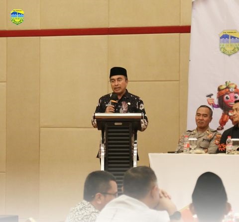 Sekda Zen Pimpin Rakor Desk Pilkada Kab. Tasikmalaya 2024