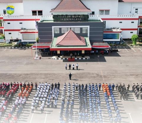 Hari Kesadaran Nasional Dirangkaikan Dengan Hari Olahraga Nasional Ke-41 Dan Hari Perhubungan Nasional Tingkat Kabupaten Tasikmalaya