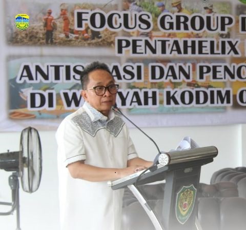 Pjs Bupati Tasikmalaya Hadiri Fgd Pentahelix Dalam Rangka Antisipasi Dan Pencegahan Bencana Alam